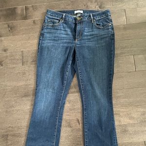 LOFT Women's Boot Cut Jeans - Dark Blue